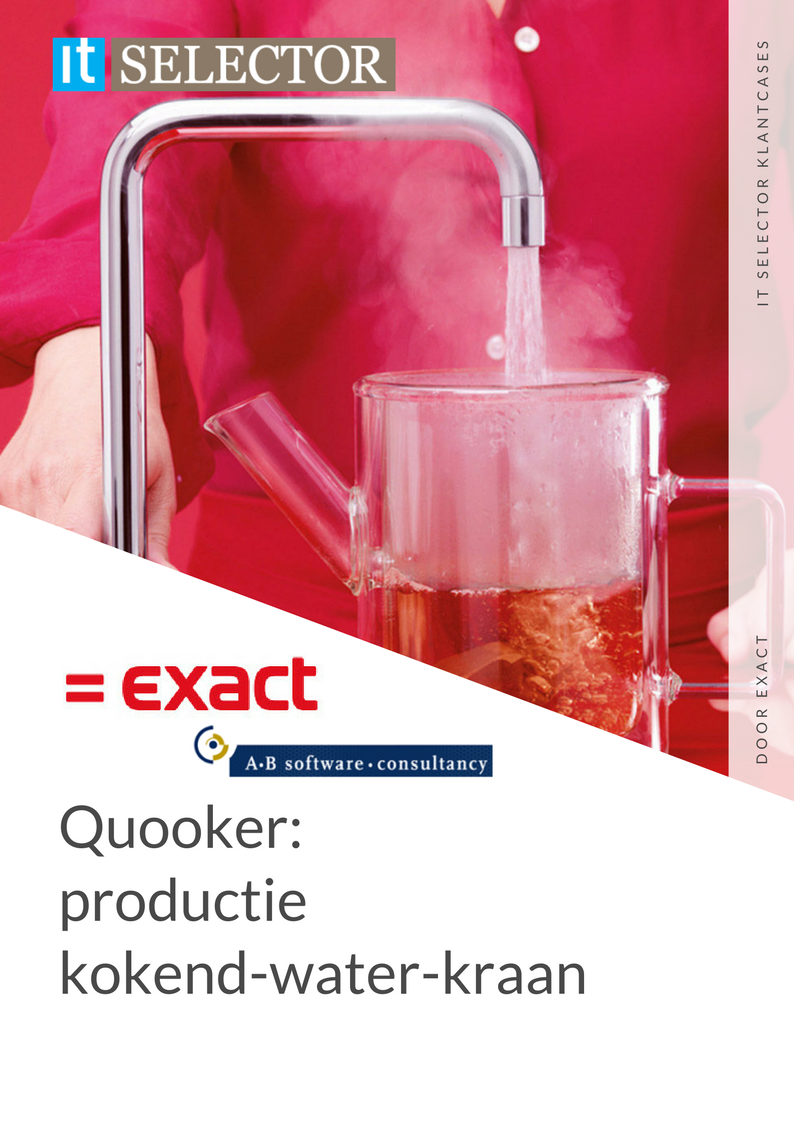 Klantcase Quooker Exact AB Software - IT Selector