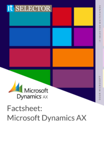 Whitepaper Factsheet: Microsoft Dynamics AX - IT Selector