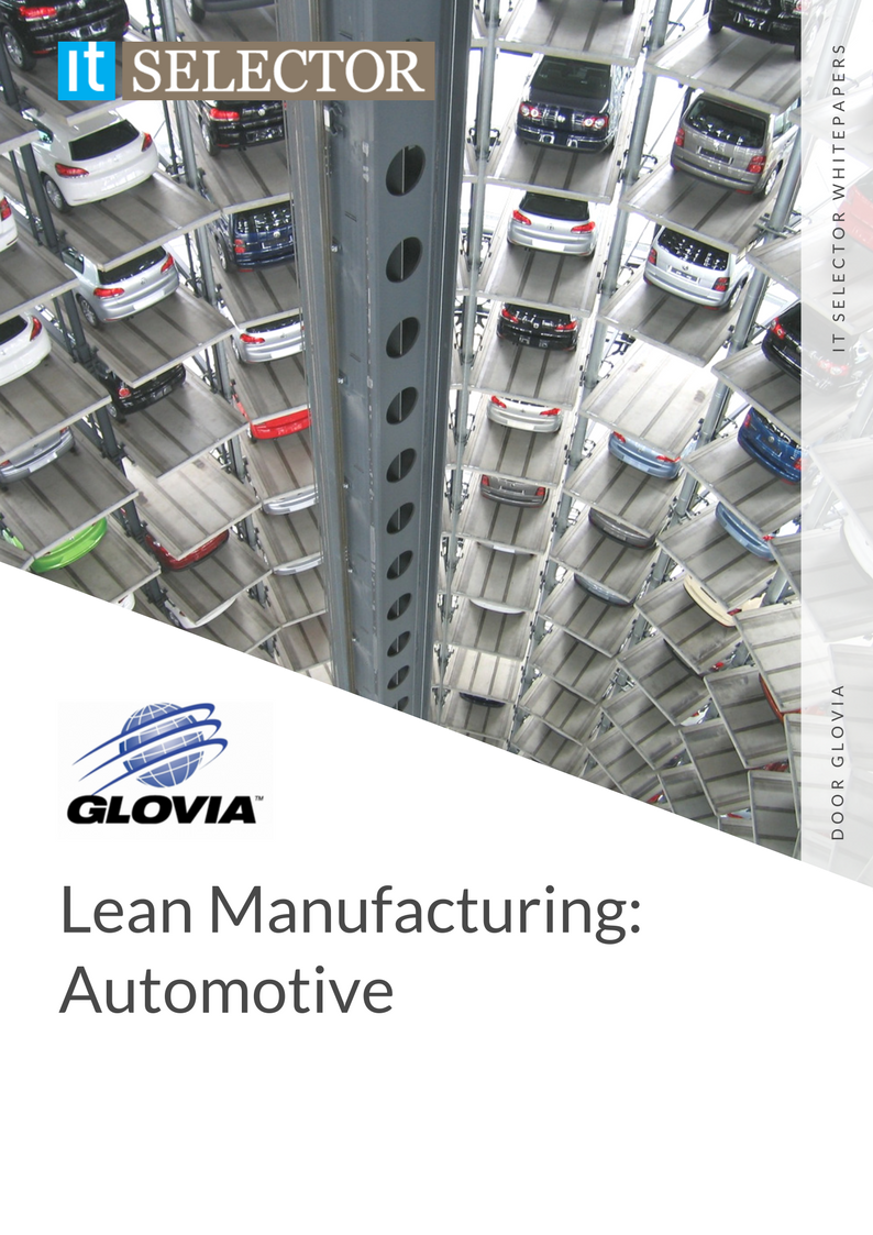 Whitepaper lean Manufacturing Glovia - IT Selector